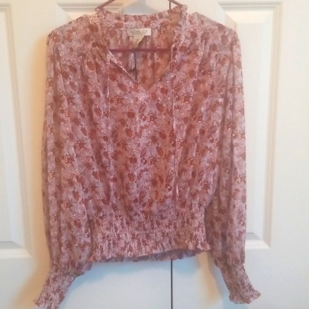NWT Rachel Zoe Long Sleeve Blouse